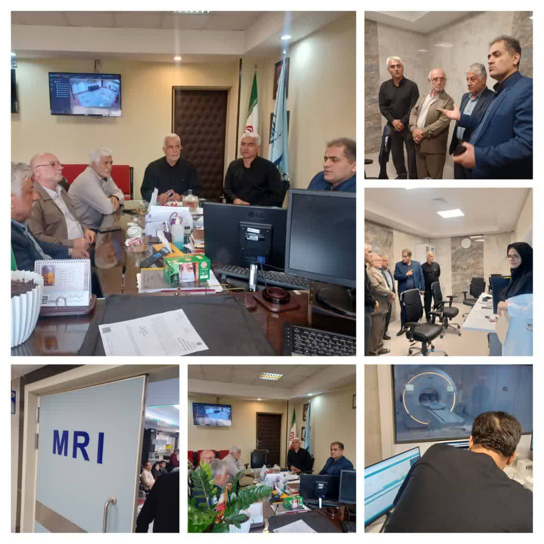 بازدید مدیران کانون از بیمارستان حکیم جرجانی